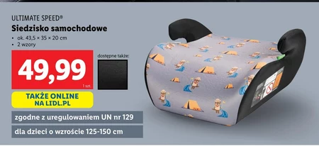 Siedzisko samochodowe Ultimate Speed
