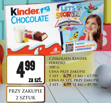 Czekolada Kinder Chocolate