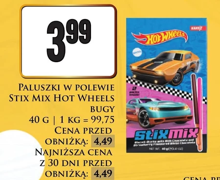 Paluszki Hot Wheels