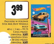 Paluszki Hot Wheels