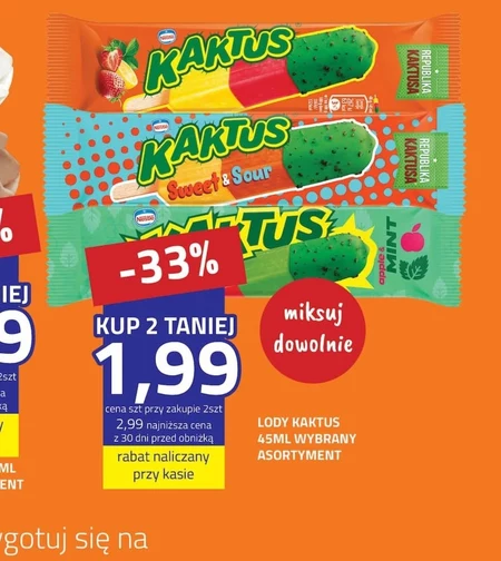 Lody Kaktus