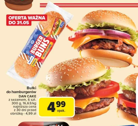 Bułka do hamburgerów Dan Cake