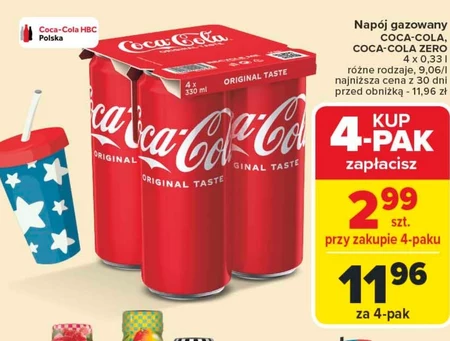 Napój gazowany Coca-Cola