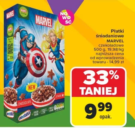 Płatki śniadaniowe Marvel