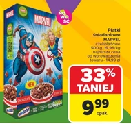 Płatki śniadaniowe Marvel