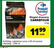 Węgiel drzewny Carrefour