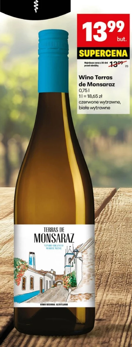 Wino wytrawne Białe