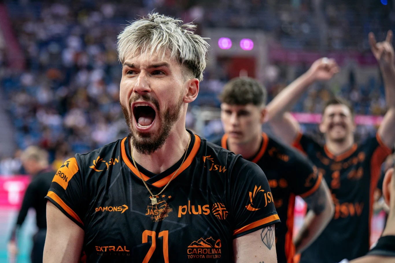 Tomasz Fornal w barwach JSW Jastrzębskiego Węgla