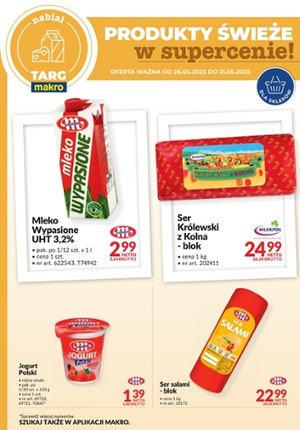 Gazetka promocyjna Makro Cash&Carry, ważna od 26.05.2025 do 31.05.2025.