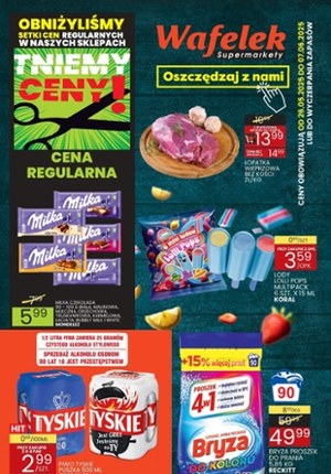 Gazetka promocyjna Wafelek, ważna od 26.05.2025 do 07.06.2025.