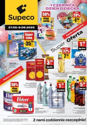 Gazetka promocyjna Supeco, ważna od 27.05.2025 do 09.06.2025.