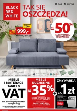 Gazetka promocyjna Black Red White, ważna od 26.05.2025 do 15.06.2025.