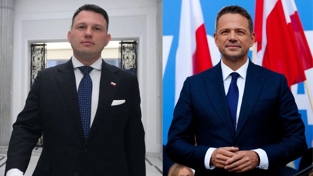 Spotkanie Trzaskowksiego z Mentzenem. Spotkanie Trzaskowksiego z Mentzenem.