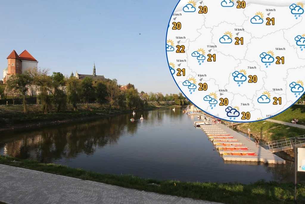 Pogoda we wtorek będzie spokojna i przyjemna. Zrobi się cieplej, choć lokalnie popada słaby deszcz Pogoda we wtorek będzie spokojna i przyjemna. Zrobi się cieplej, choć lokalnie popada słaby deszcz