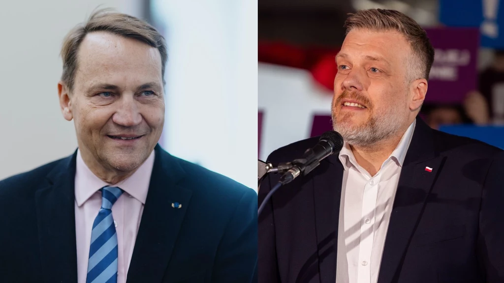 Spięcie na linii Radosław Sikorski Adrian Zandberg Spięcie na linii Radosław Sikorski Adrian Zandberg