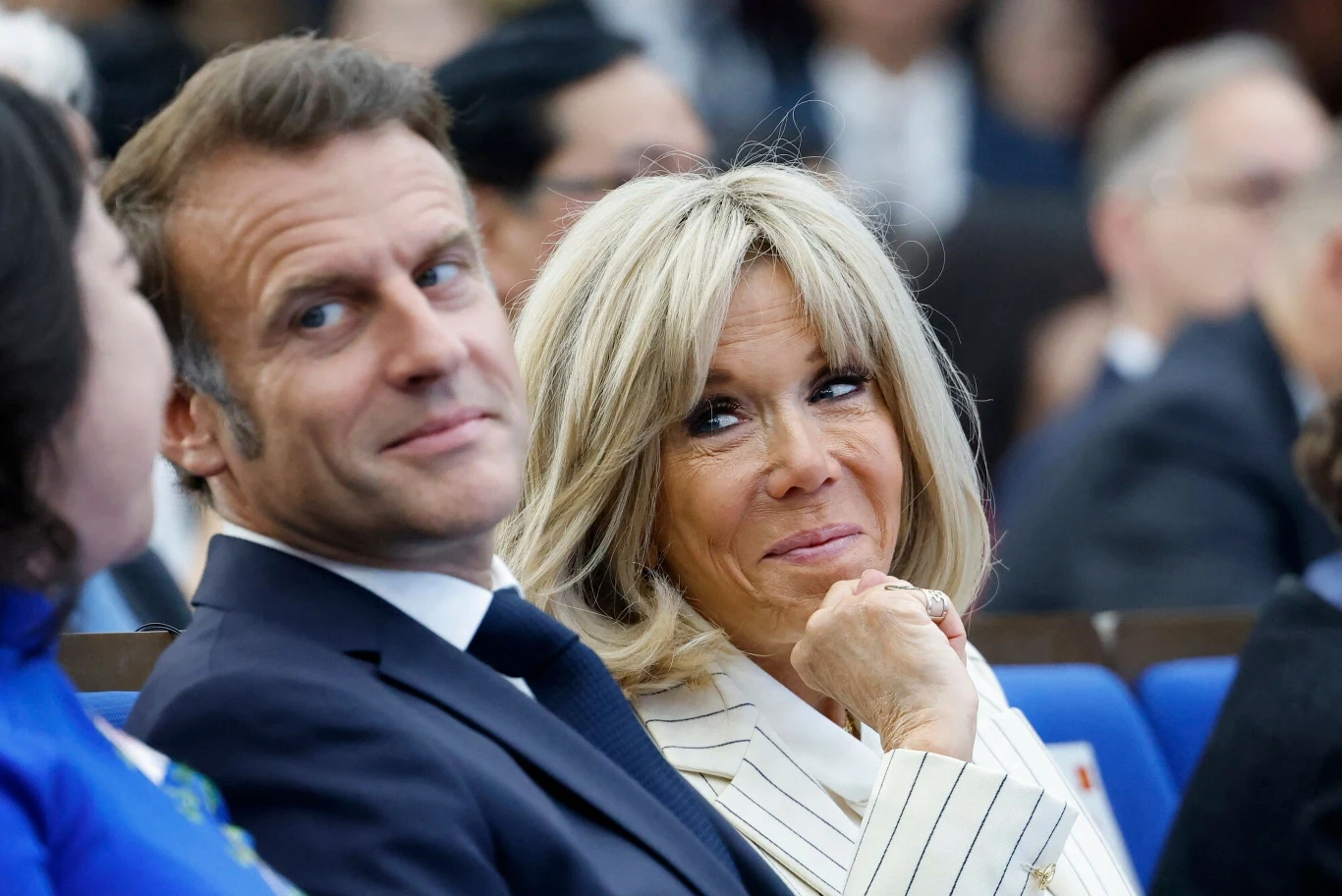 Francuska para prezydencka Emmanuel i Brigitte Macron