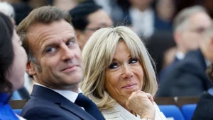 Ikona mody? Brigitte Macron skupiła na sobie całą uwagę