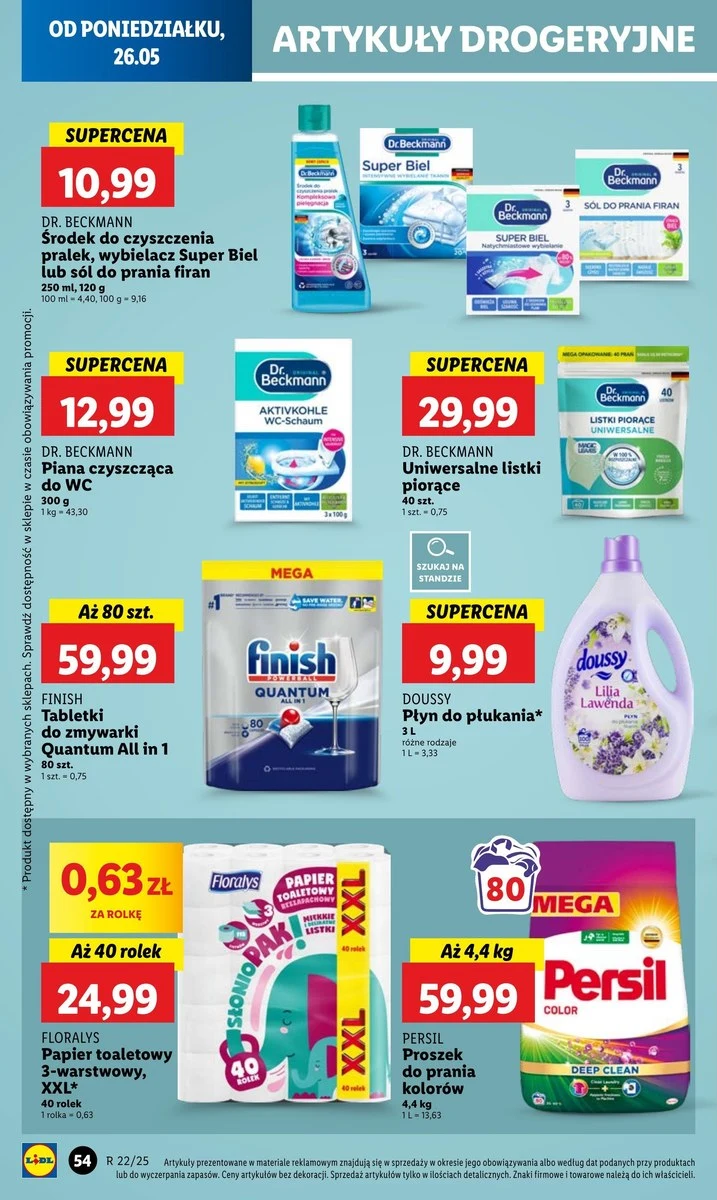 Wielka czystość za małe pieniądze – produkty Dr. Beckmann w Lidlu