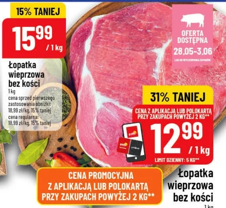 Łopatka bez kości
