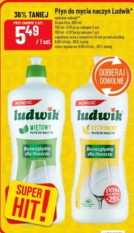 Засіб для миття посуду Ludwik