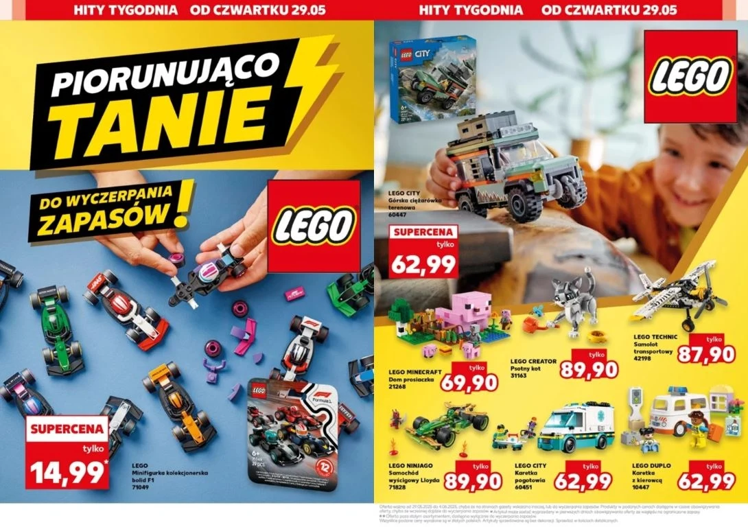 Kaufland oferuje promocję na klocki LEGO!