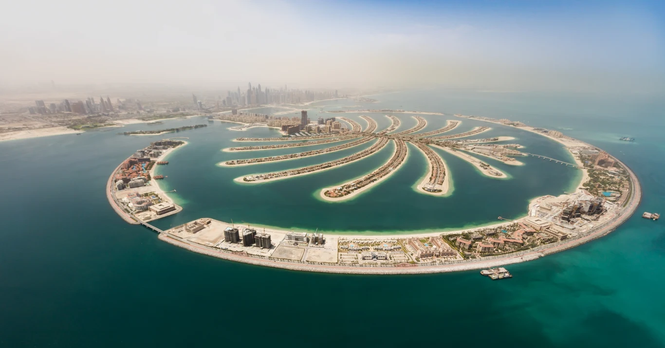 Palm Jumeirah - najsłynniejsza sztuczna wyspa w Dubaju