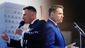 Sławomir Mentzen i Rafał Trzaskowski