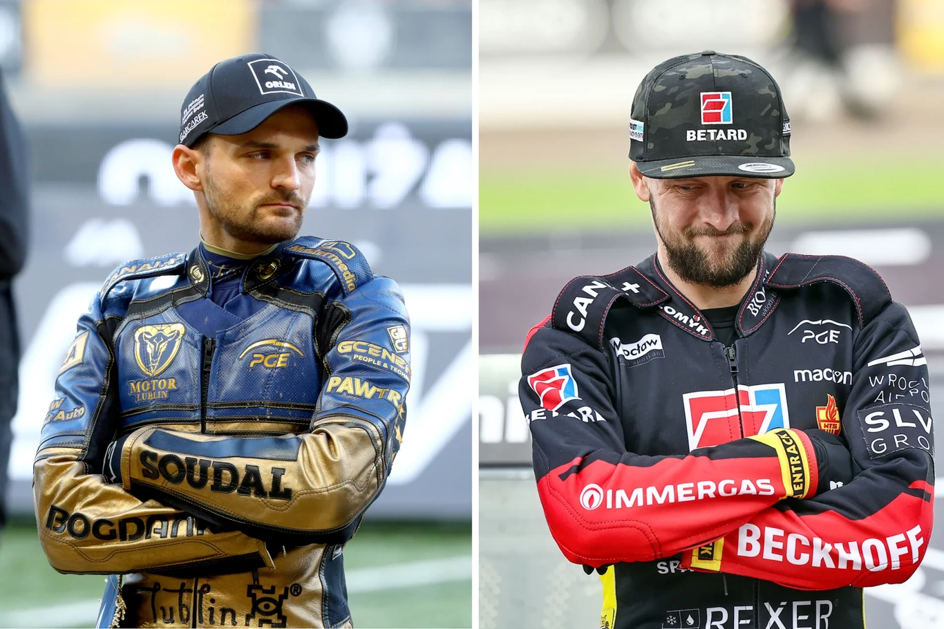 Artiom Łaguta i Bartosz Zmarzlik.