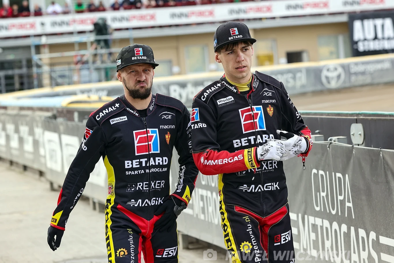 Artiom Łaguta i Bartłomiej Kowalski
