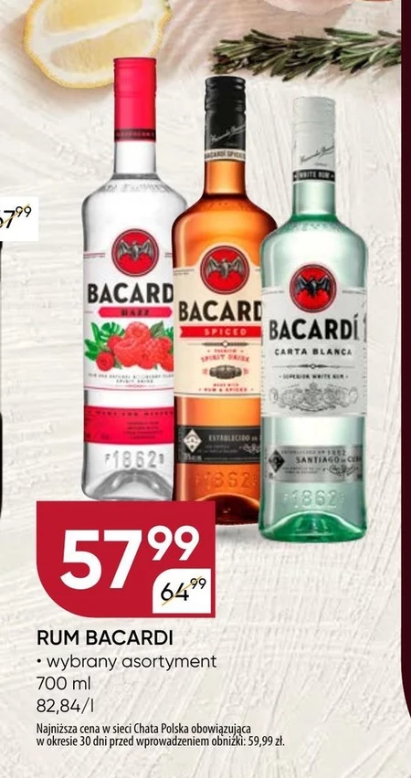 Rum Bacardi
