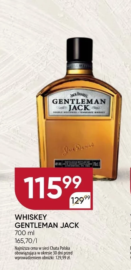 Whiskey Gentleman Jack