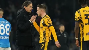 Simone Inzaghi i Piotr Zieliński