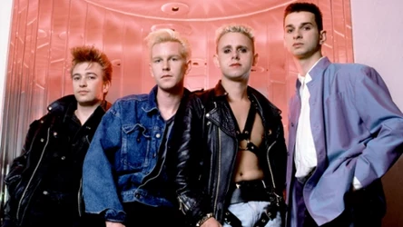 Depeche Mode w 1985 r. - od lewej: Alan Wilder, Andy Fletcher, Martin Gore i Dave Gahan