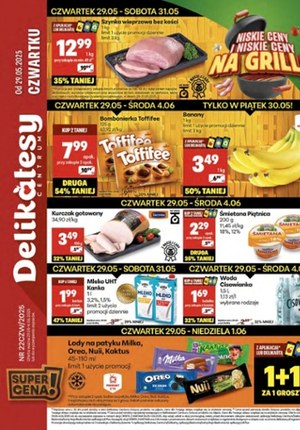 Gazetka promocyjna Delikatesy Centrum, ważna od 29.05.2025 do 04.06.2025.