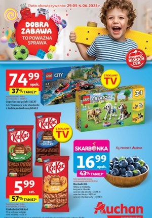 Gazetka promocyjna Auchan Supermarket, ważna od 29.05.2025 do 04.06.2025.