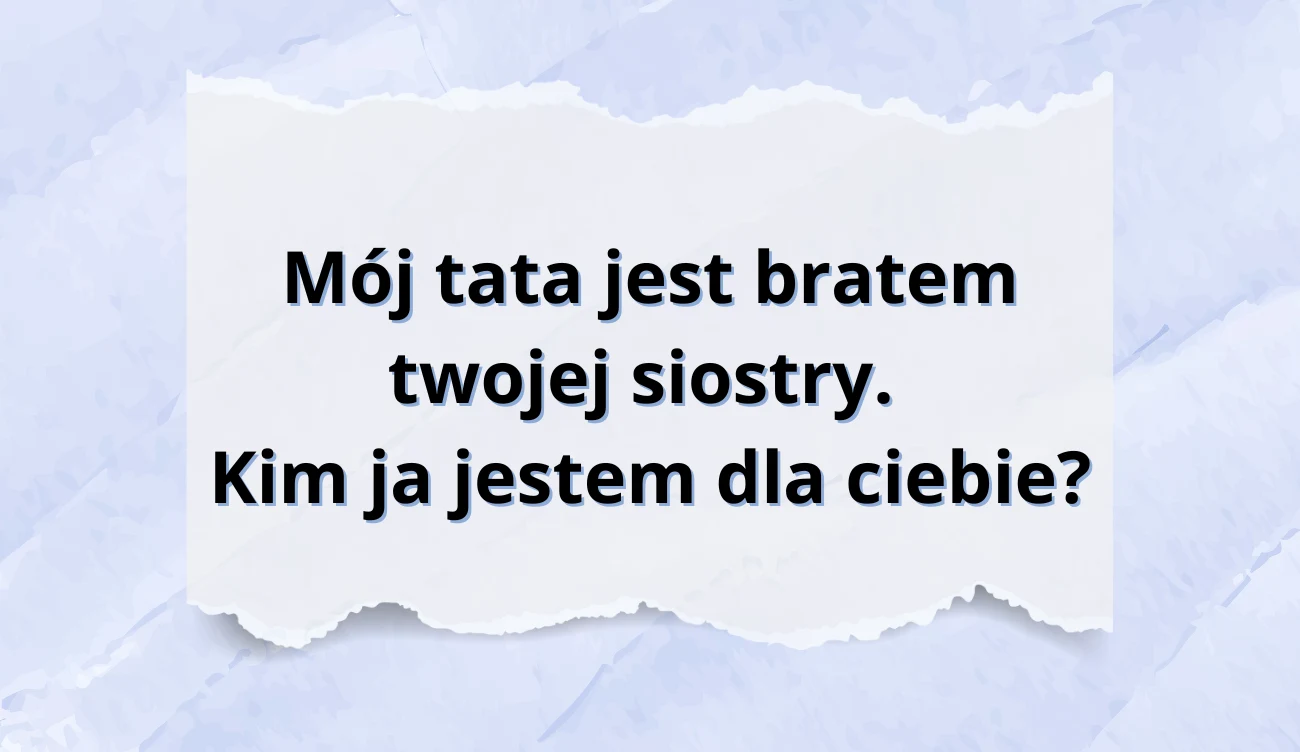 Ta zagadka na logiczne myślenie sprawia kłopot Ta zagadka na logiczne myślenie sprawia kłopot