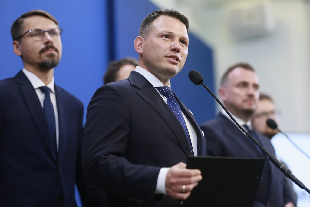 Konferencja Sławomira Mentzena w Sejmie Konferencja Sławomira Mentzena w Sejmie