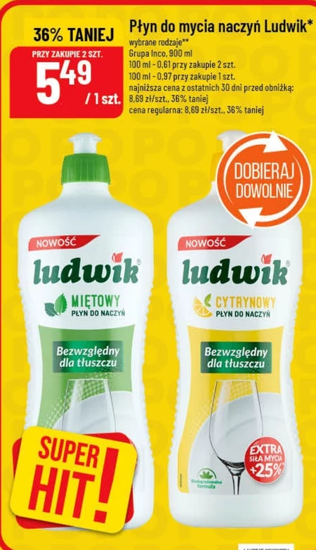 Płyn do naczyń Ludwik