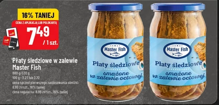 Płaty śledziowe Master Fish