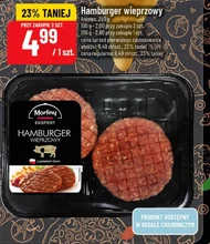 Hamburger wieprzowy Morliny