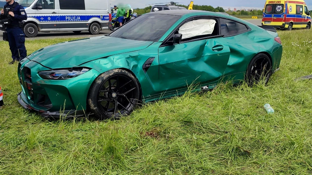 Po wypadku zarzuty usłyszał kierowca BMW i organizator zawodów / Fot: OSP Krosno-Białobrzegi Po wypadku zarzuty usłyszał kierowca BMW i organizator zawodów / Fot: OSP Krosno-Białobrzegi
