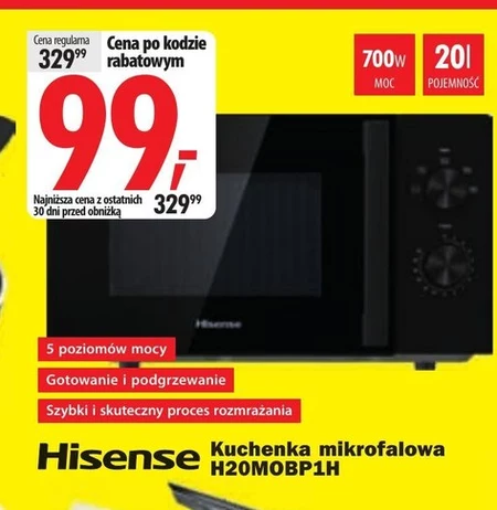 Kuchenka mikrofalowa Hisense