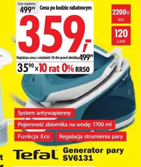 Generator pary Tefal