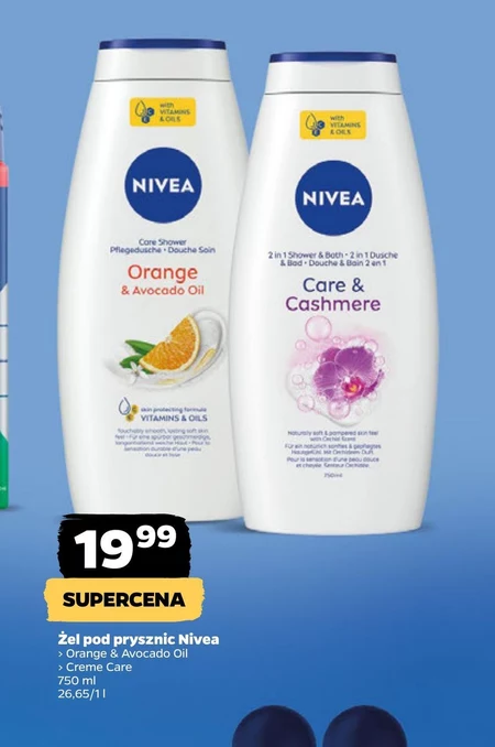 Żel pod prysznic Nivea