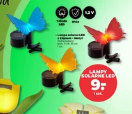 Lampa solarna Motyl