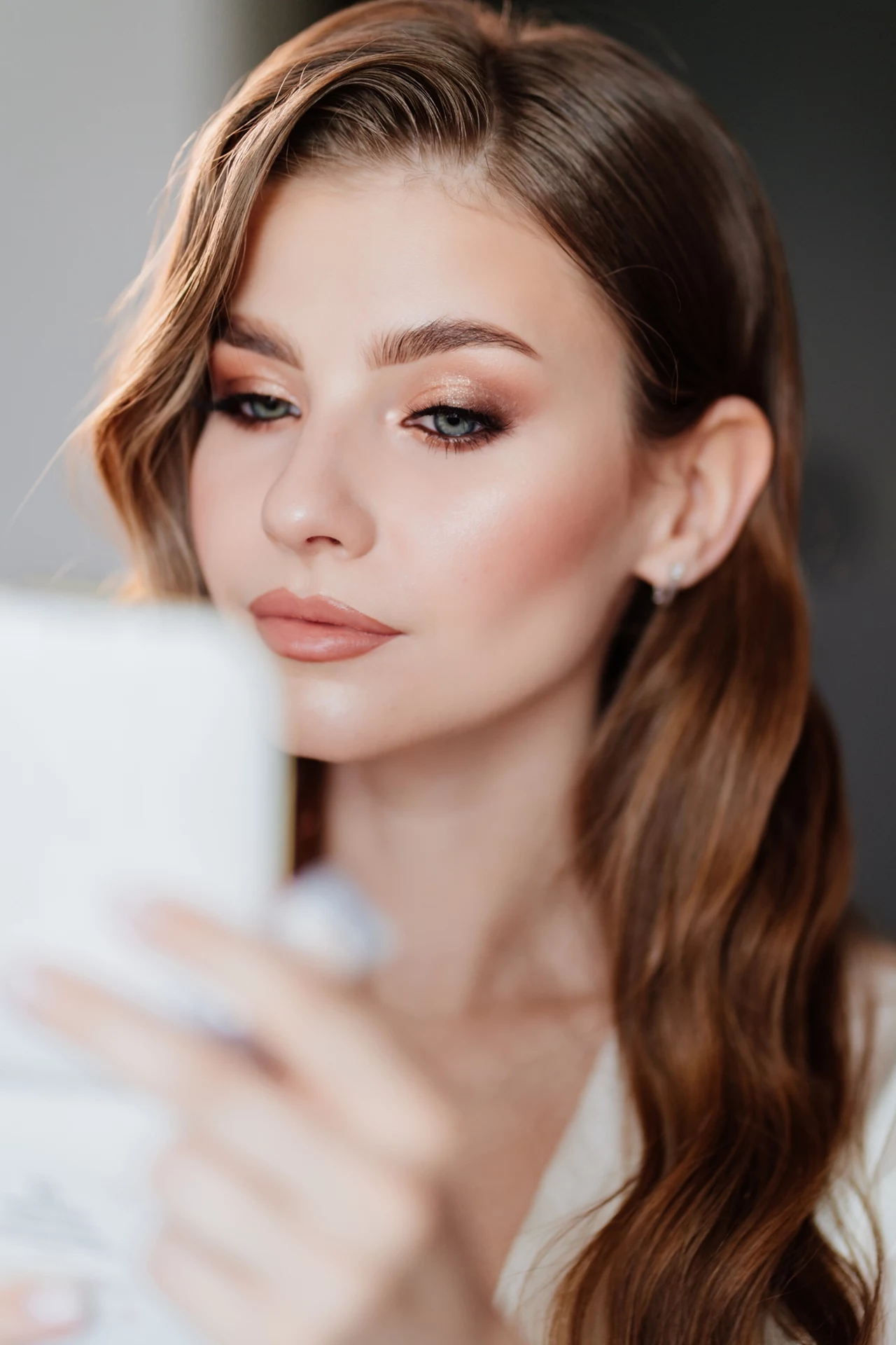 Makijaż w stylu latte makeup