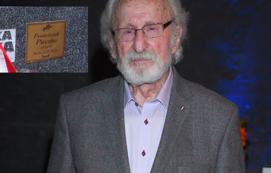 Tak dziś wygląda grób Franciszka Pieczki