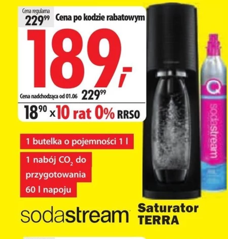 Saturator do wody Sodastream