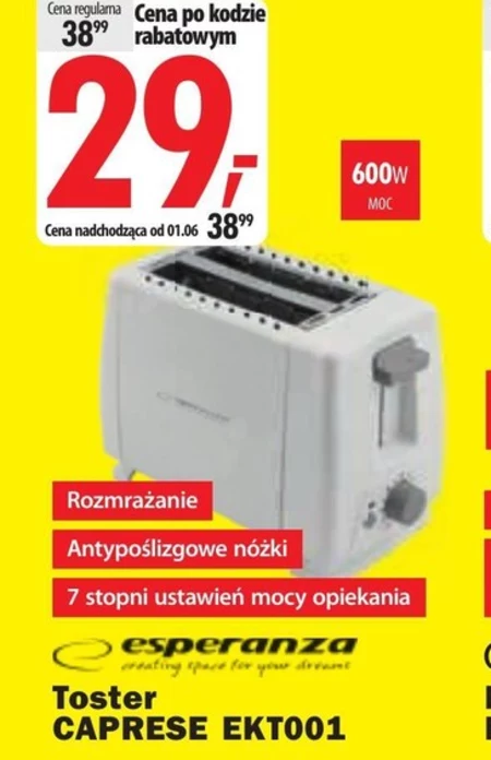 Toster Esperanza