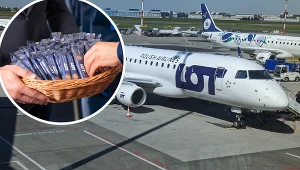 LOT wycofuje "Grześki". Nowe wafelki na pokładach samolotów